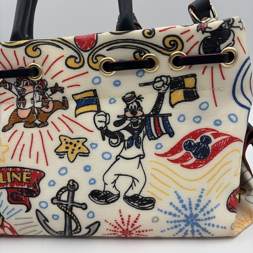 Dooney & Bourke Disney Cruise Line Medium sized - Sketch Tassel Tote - Picture 7 of 16